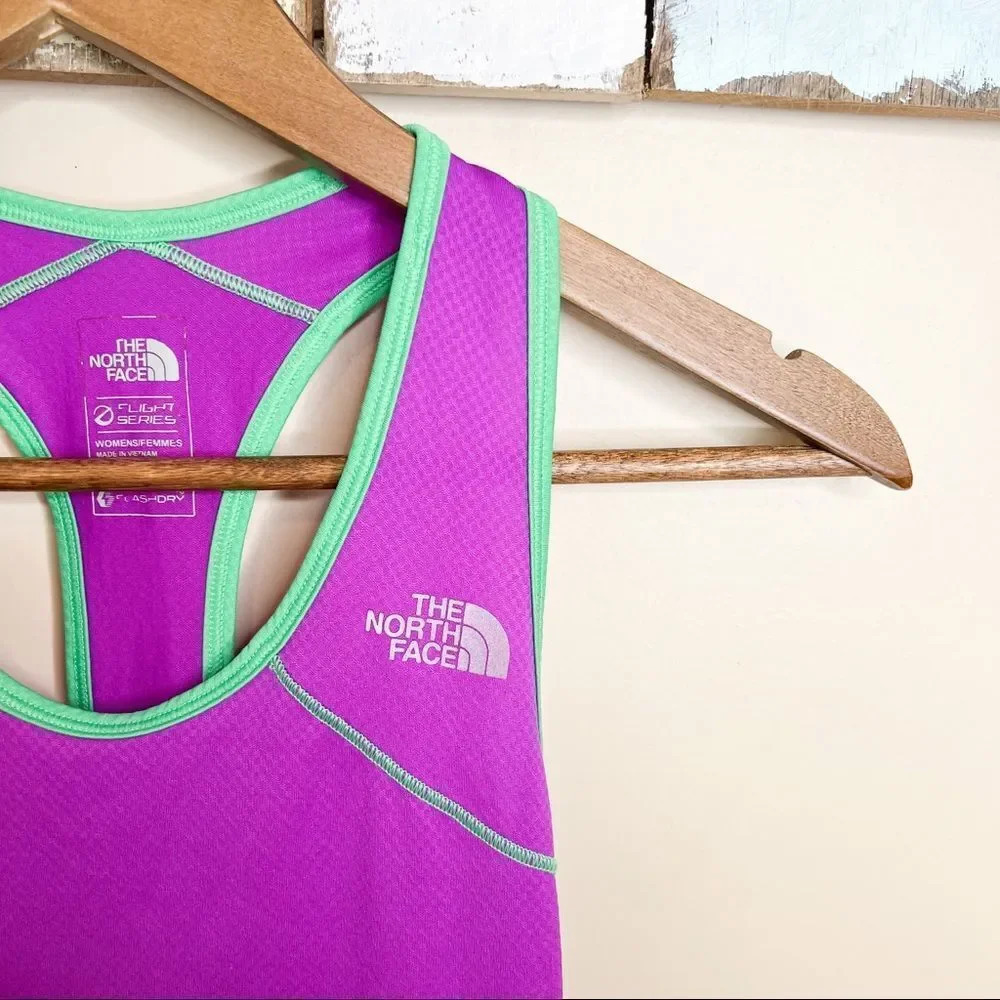 The North Face Flight Series Purple Racerback Tank Top - Picture 3 of 7